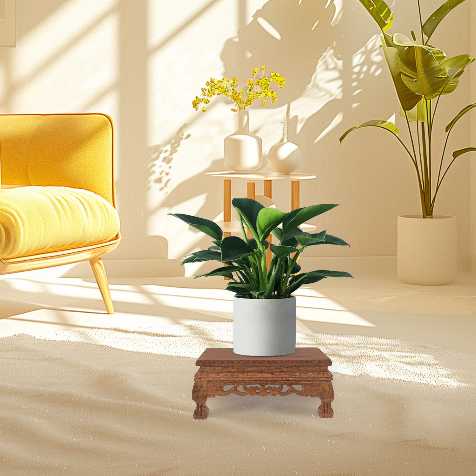 Planted Tank - Houten plantenstandaard in de vorm van