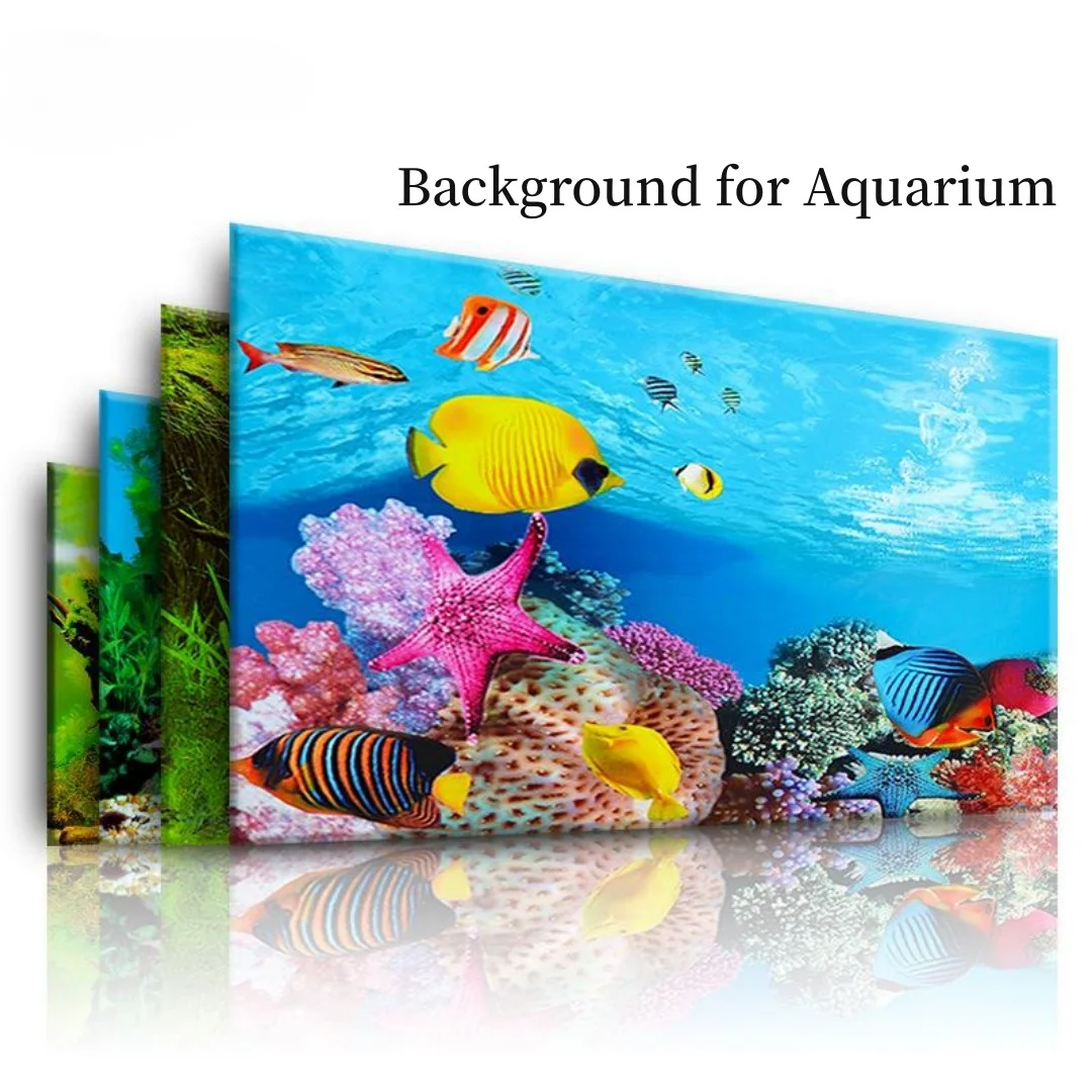 Aquarium Plants Live - Achtergrond Aquarium 3D Sticker Poster Decoratie