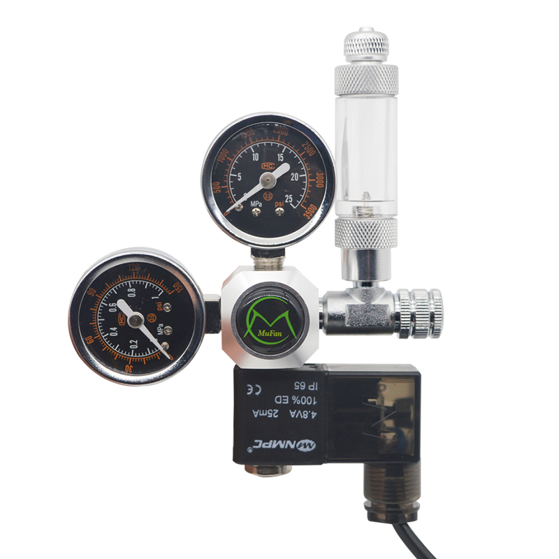 Aquarium Liquid Carbon - Aquarium CO2 Regulator Magnetische Solenoid Terugslagklep