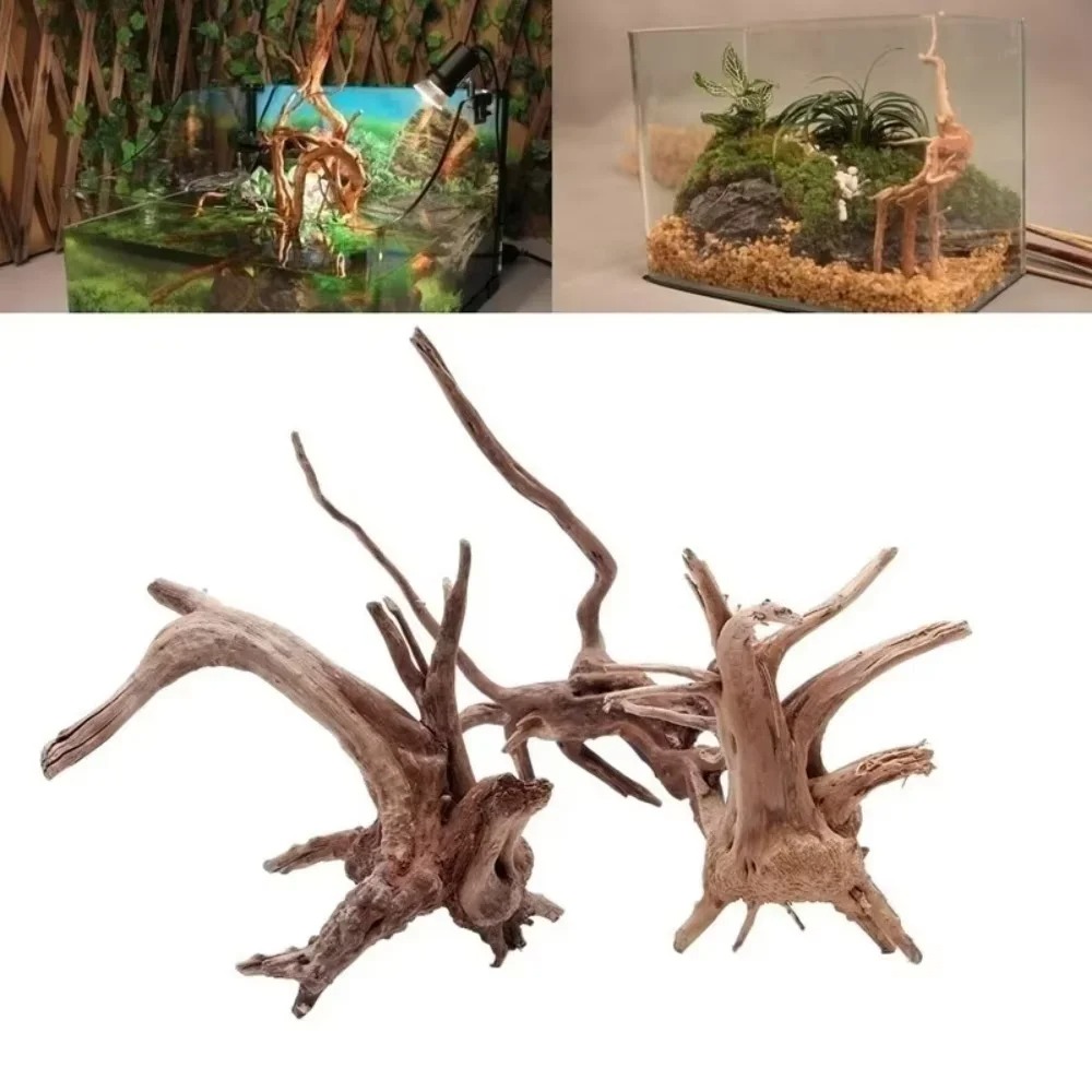 Aquarium Moss - 15-20CM Natuurlijk Drijfhout Aquariumdecoratie - Premium