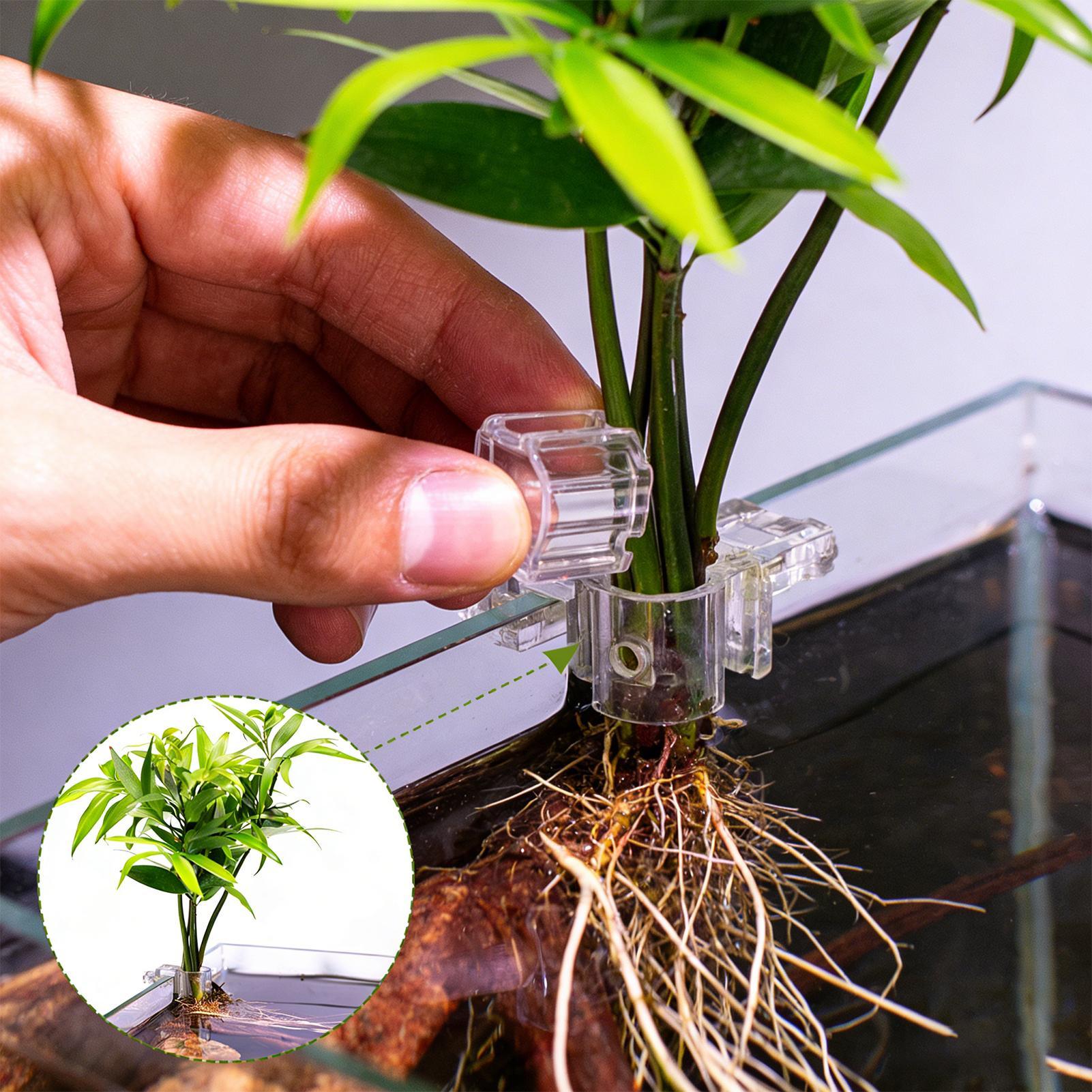 Aquarium Fertilizer - Mini Aquarium Plantenpot 6 Stuks Aquarium