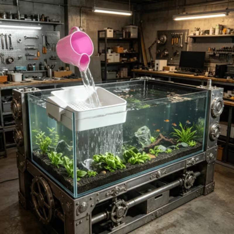 Nieuwe aquarium waterverversin - Aquarium Plant Holder recensie en prijs