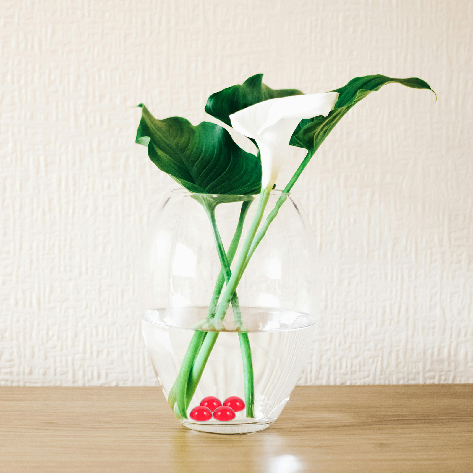 50 stuks rode glazen kiezelste - Planted Tank recensie en prijs