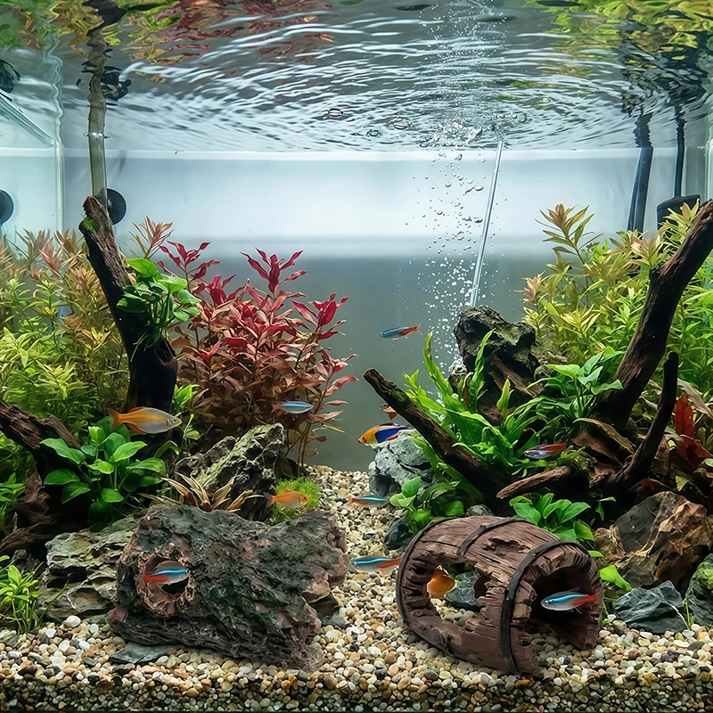 3 stuks aquariumharsdecoratie  - Aquarium Plant Substrate recensie en prijs