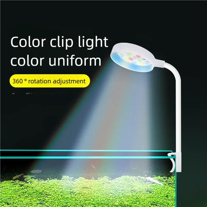 3W LED Clip-On Aquariumlamp Vo - Aquarium Plant Light recensie en prijs
